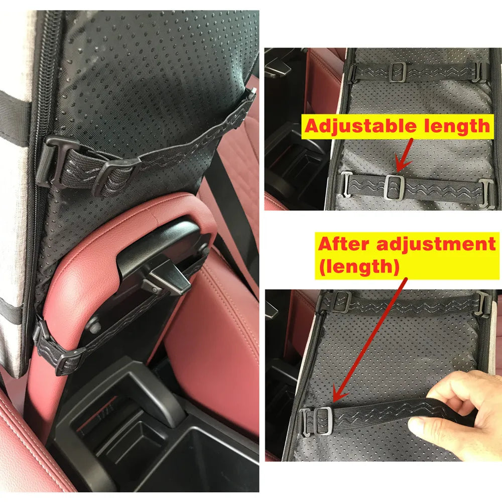 Travel Car Seat Carrier for Small Dogs & Cats