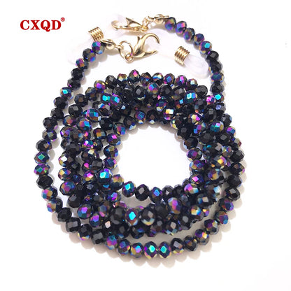 Women's Fashion Reading Glasses Chain Beaded Eyeglass Strap