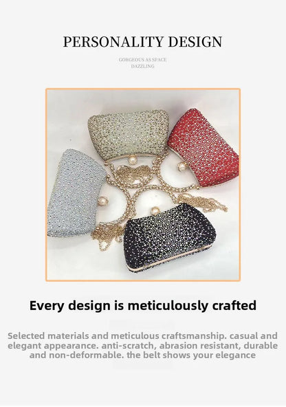 Crystal Embellished Evening Handbag