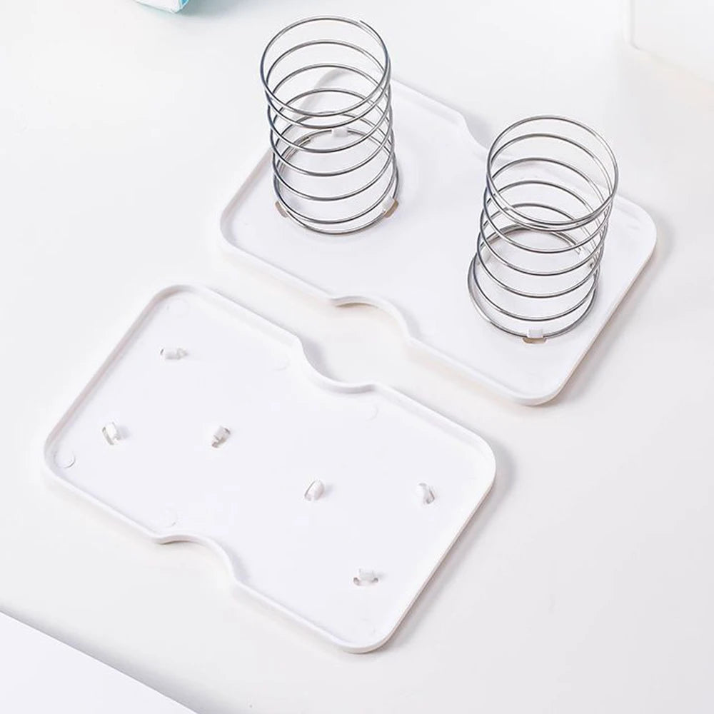 Spring-Loaded Tissue Box Holder