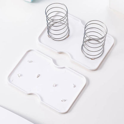 Spring-Loaded Tissue Box Holder