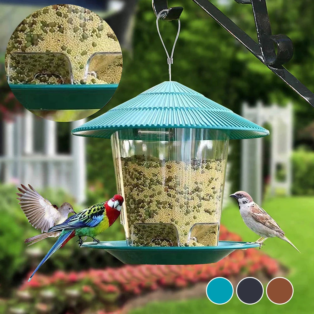 Hanging Gazebo Bird Feeder