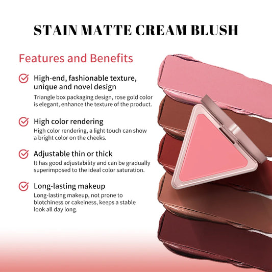 Lakerain Triangle Cream Blush