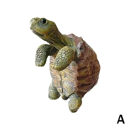 Resin Turtle Plant Pot Hanger Ornament