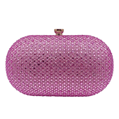 Luxury Rhinestone Evening Clutch Bag