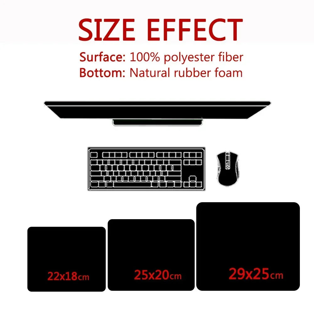 Fluid Pattern Desk Mouse Pad