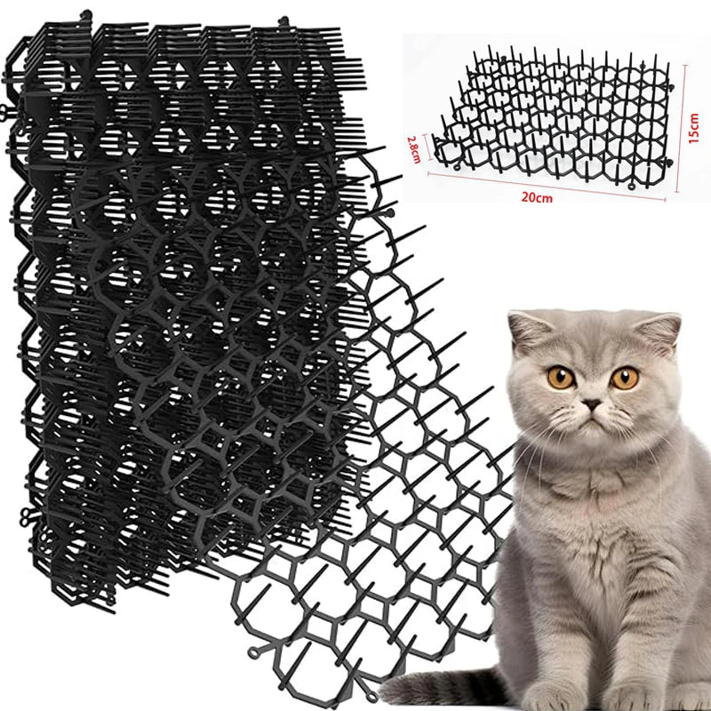 Flexible Pet Repellent Barrier Mats for Gardens & Furniture