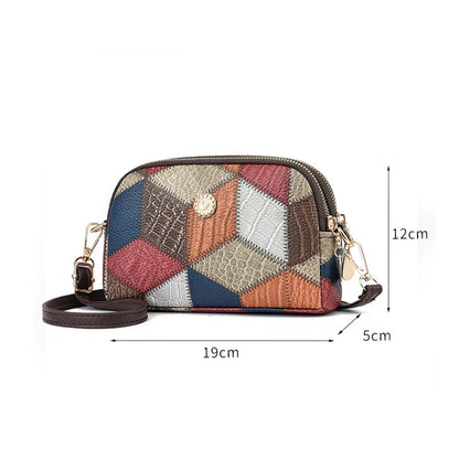 Women’s Designer Style Plaid Shoulder & Crossbody Tote Bag
