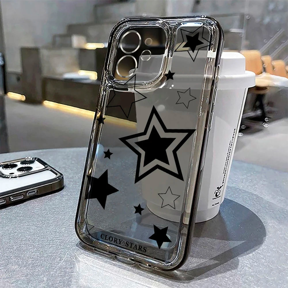 iPhone Case Stars Clear