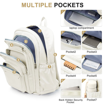 Multi-Pocket School Backpack