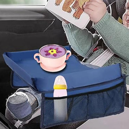 Kids Foldable Travel Tray for Car & Airplane