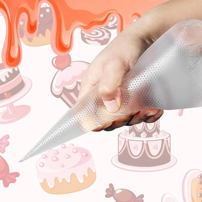 Disposable Cream Pastry Bags Cake Piping