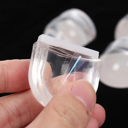 Transparent Self-Adhesive Acrylic Door Stopper
