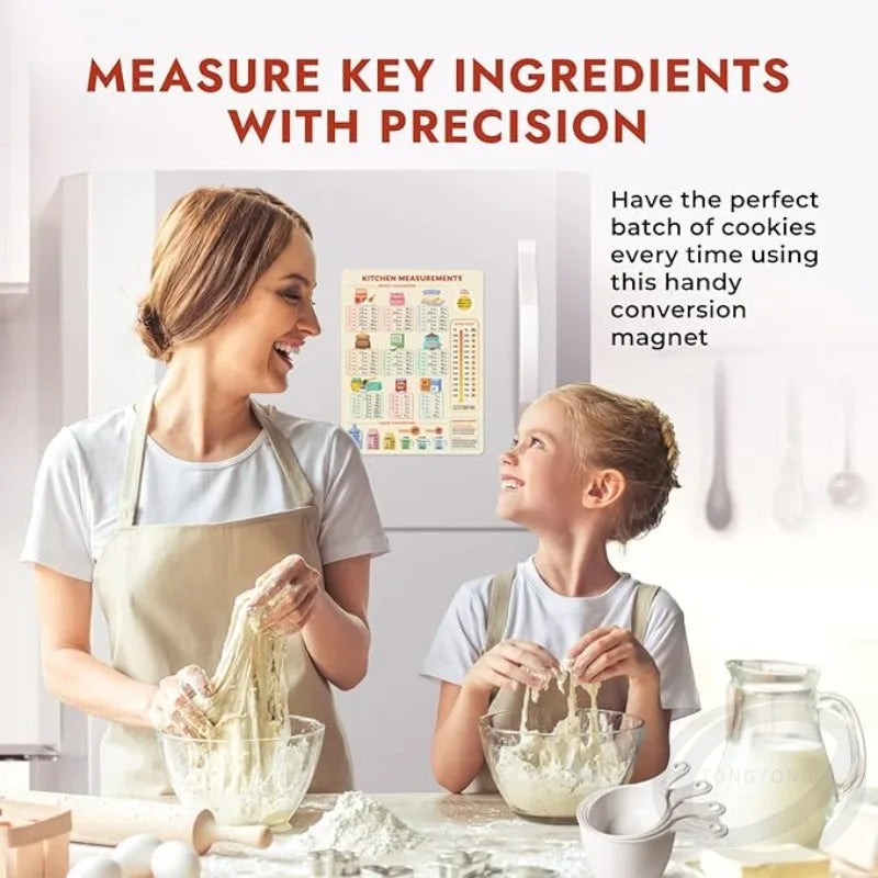 Kitchen Conversion Chart Magnet