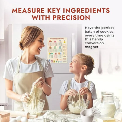 Kitchen Conversion Chart Magnet