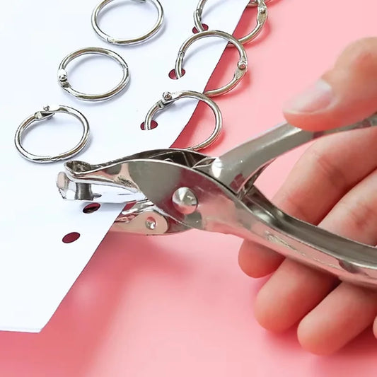 Handheld Single Hole Punch Pliers