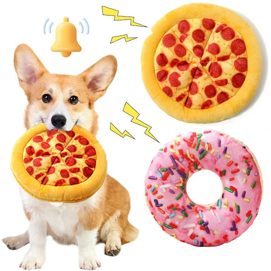 Plush Squeaky Dog Chew Toy