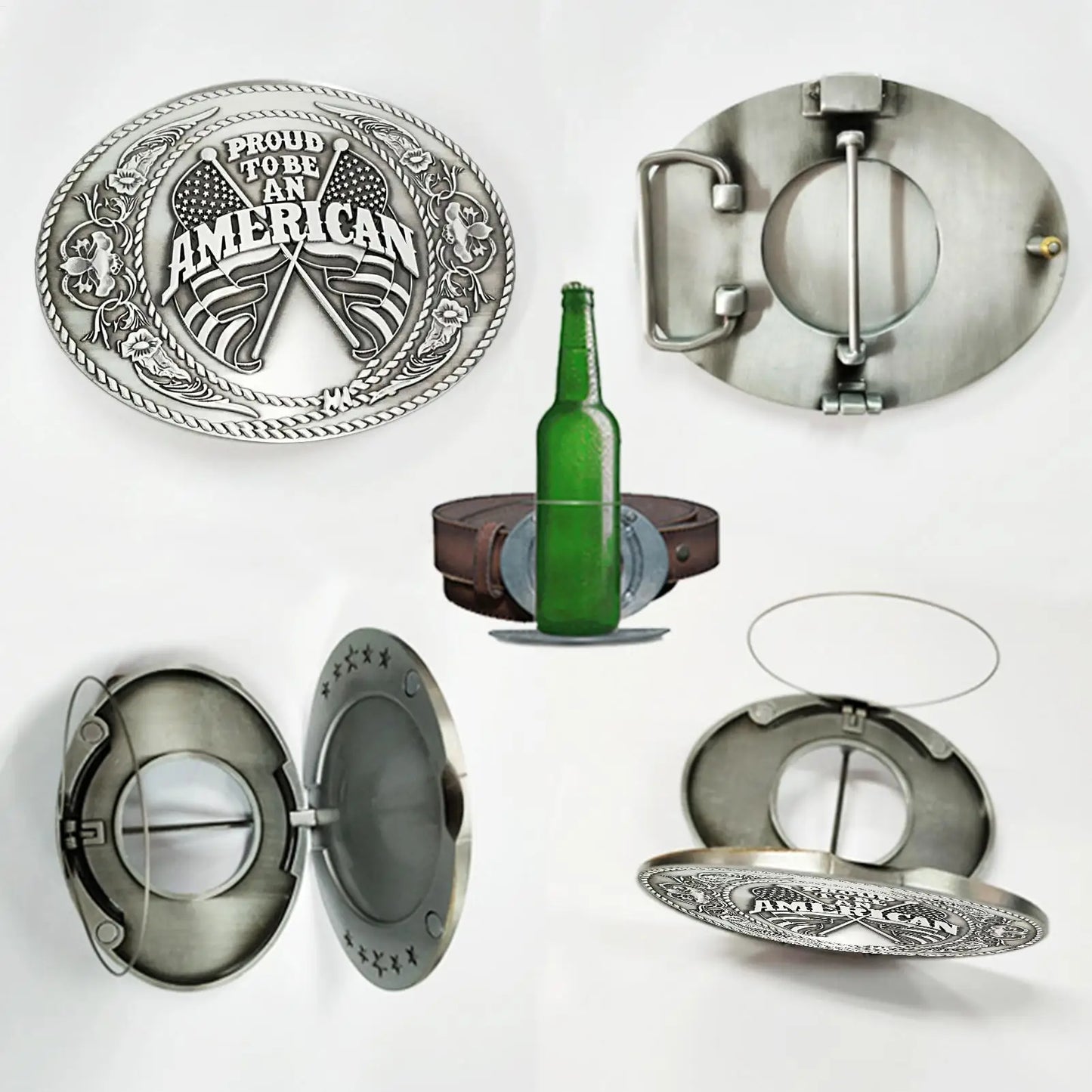 Belt Clip Can Holder & Bottle Opener