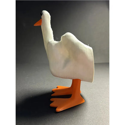 Funny Little Duck Personalized Middle Finger Resin Statue