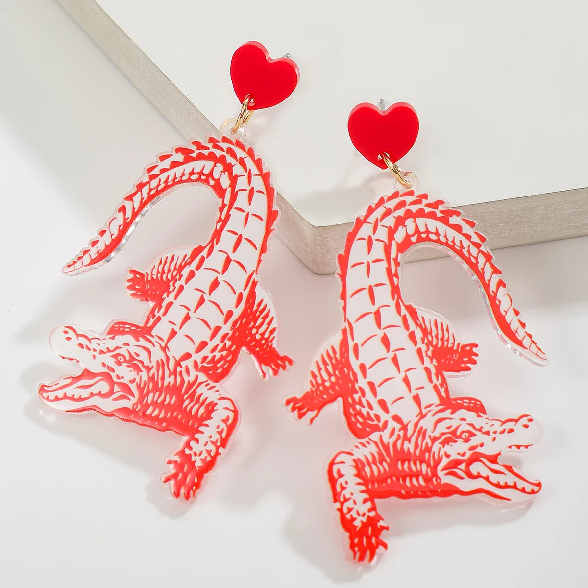 Creative Acrylic Fish Octopus Earrings