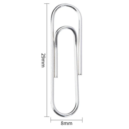 Pastel Metal Paper Clips Set