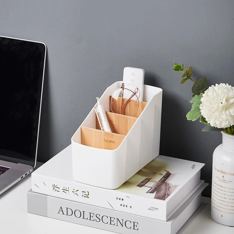 Desktop Remote Control Organizer Storage Box