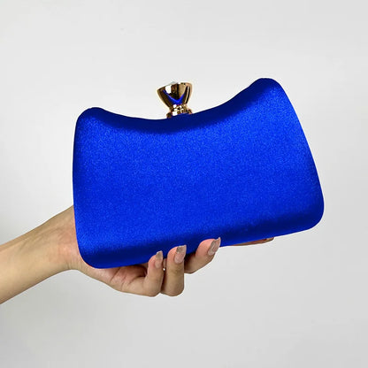 Elegant Velvet Evening Clutch Bag