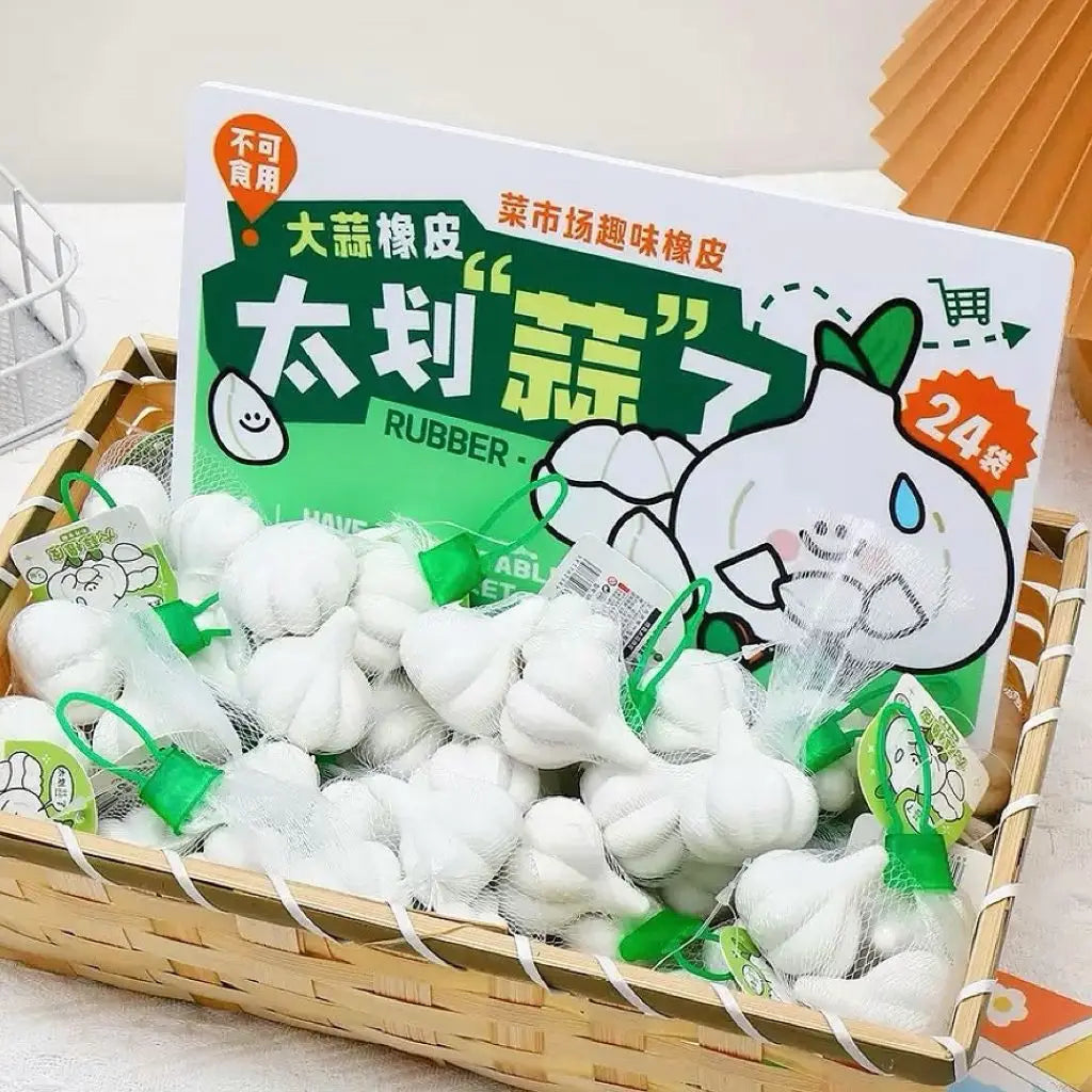Cute Potato Shape Eraser Set