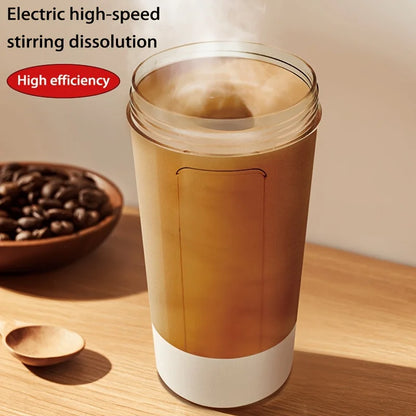 450ml USB Rechargeable Electric Protein Shaker Bottle
