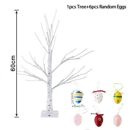 Easter Decoration Led Birch Light Tree