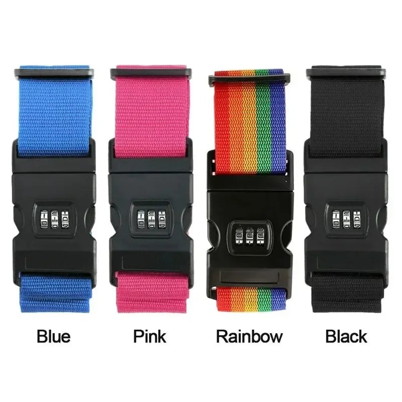 Adjustable TSA-Style Luggage Security Strap