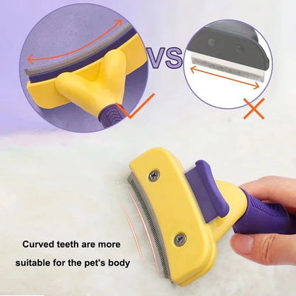 Pet Grooming Brush for Dogs & Cats