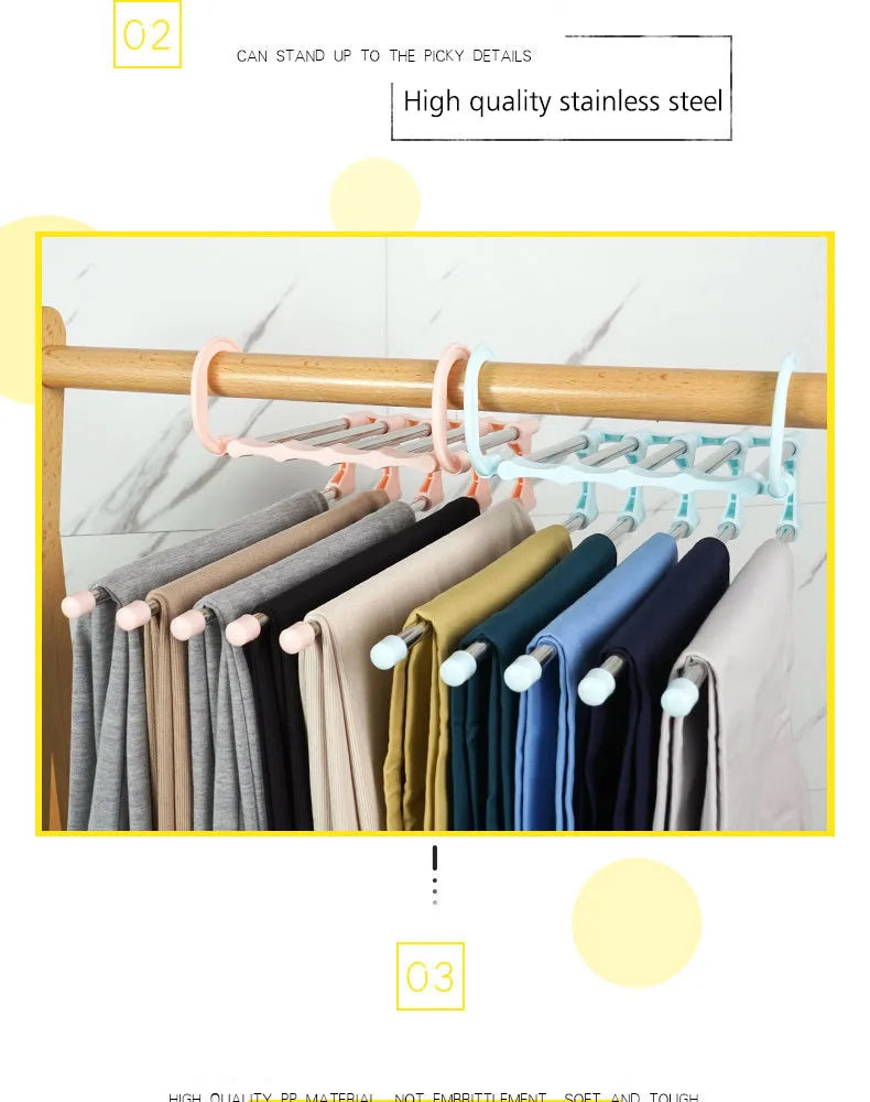 5-Tier Space Saving Pants Hanger