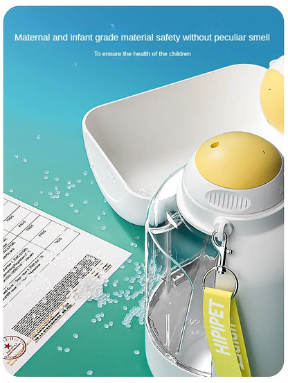 2-in-1 Portable Dog Water Bottle & Food Container