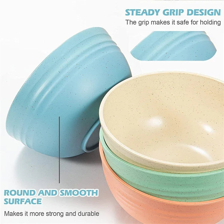 Wheat Straw Bowl Set