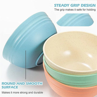 Wheat Straw Bowl Set