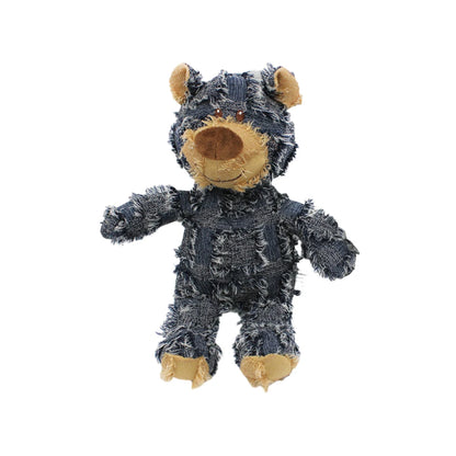 Bear Shape Squeaky Plush Dog Toy