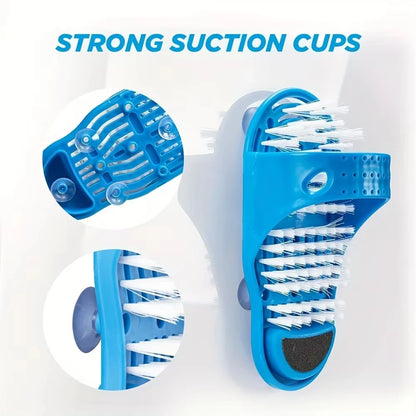 Shower Foot Cleaning Brush with Suction Cups