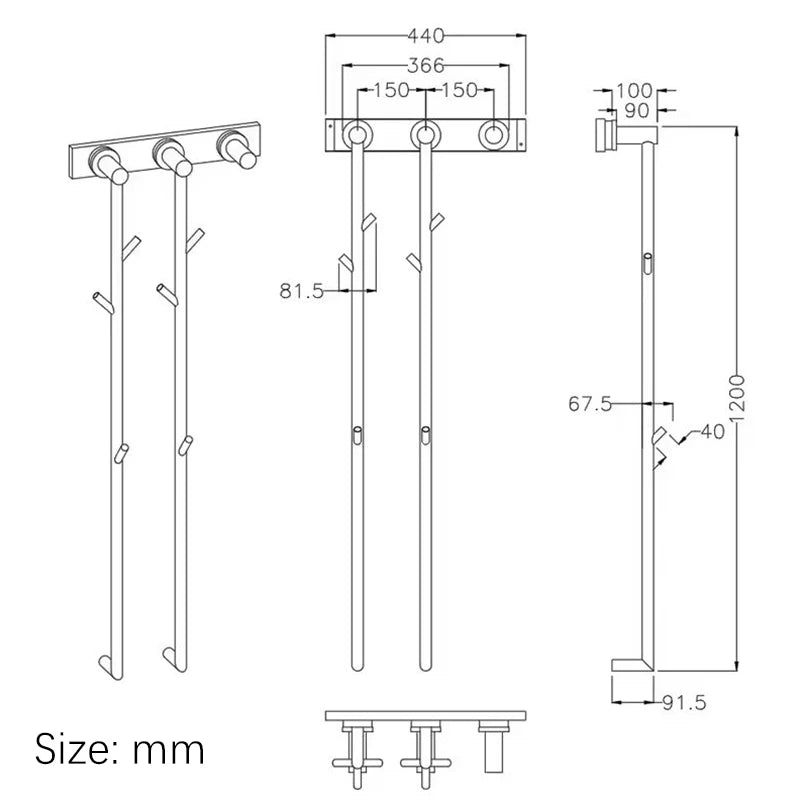 Electric Heated Towel Rack