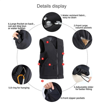 Professional Dog Trainer Utility Vest