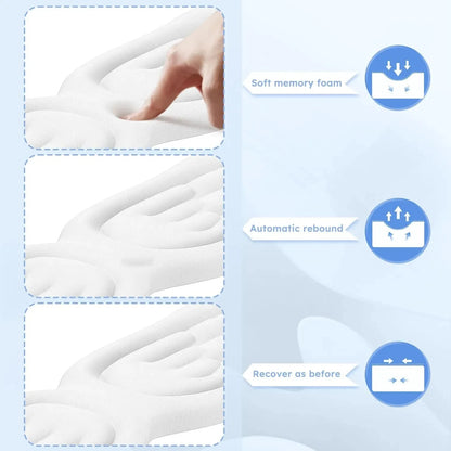 Angel Wing Memory Foam Wrist Rest Set