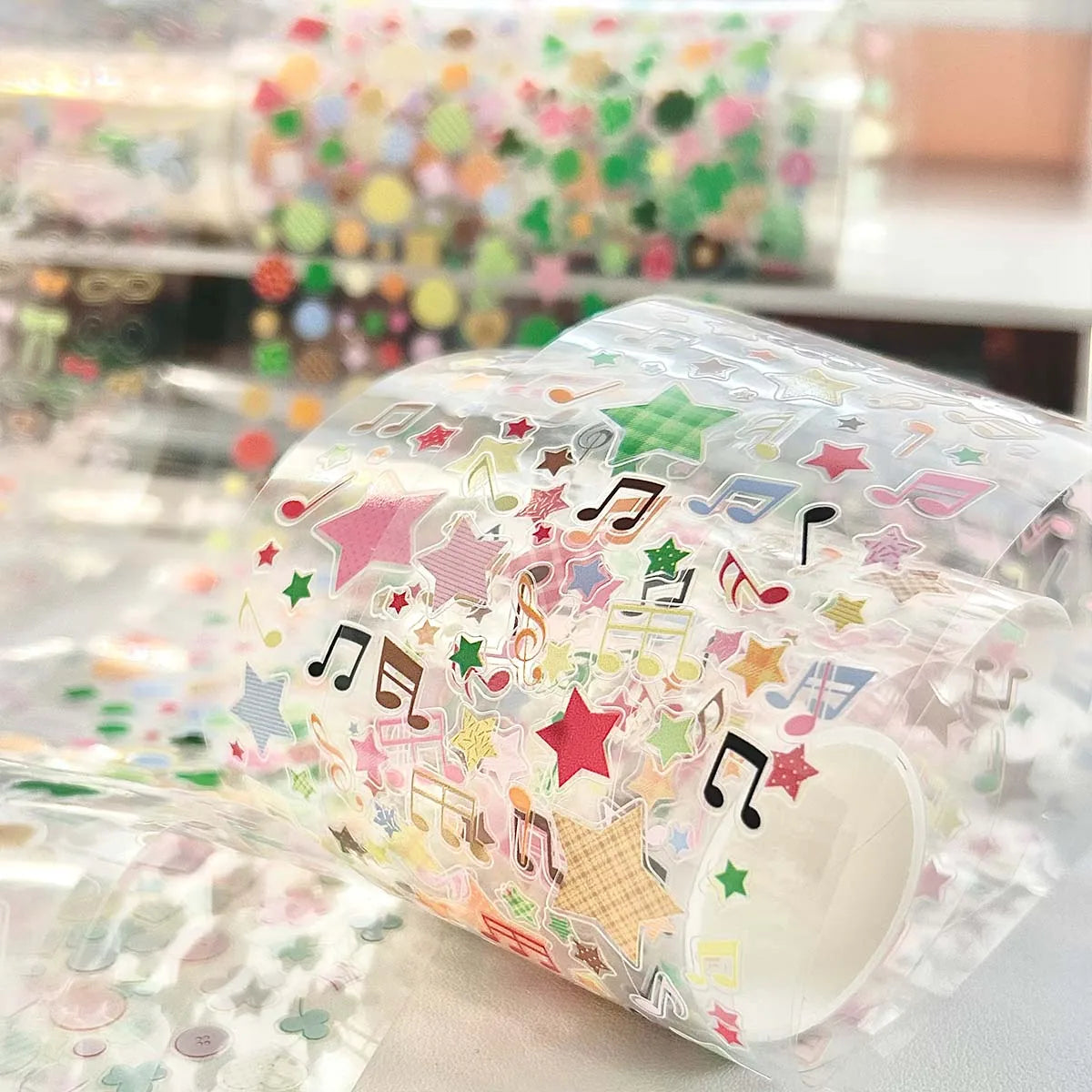 PET Decorative Sticker Tape Roll