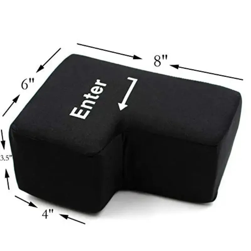 Oversized USB Enter Key Stress Relief Cushion