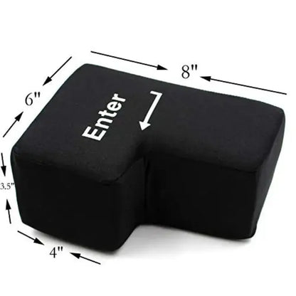 Oversized USB Enter Key Stress Relief Cushion