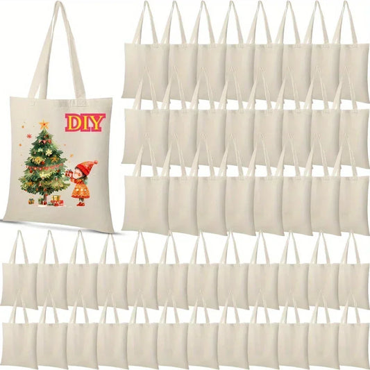Blank Canvas Tote Bags for DIY & Everyday Use