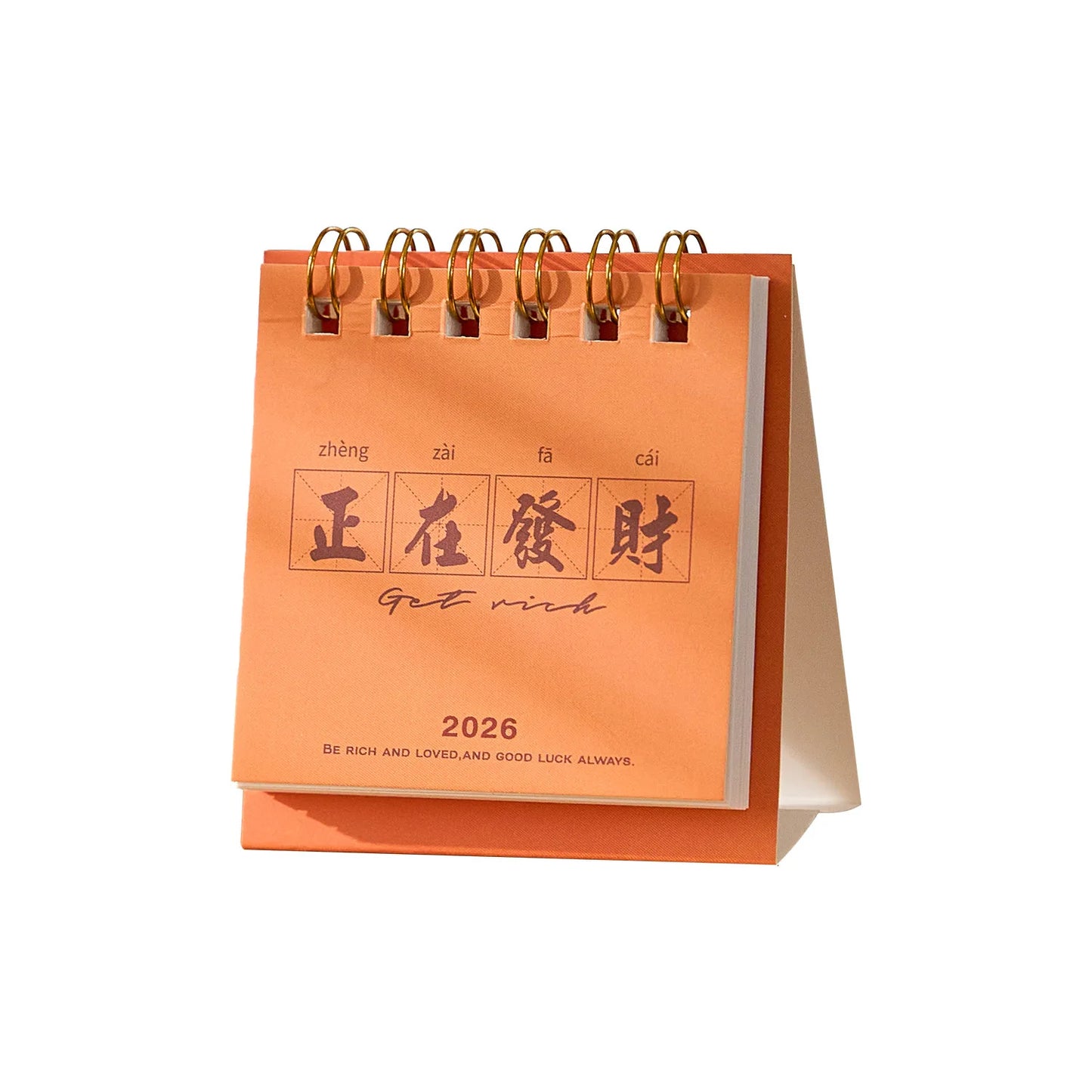 2026 Inspirational Mini Desk Calendar
