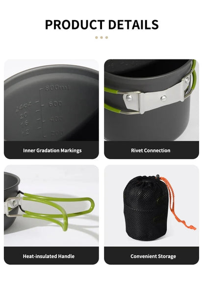 Outdoor Camping Cooking Set