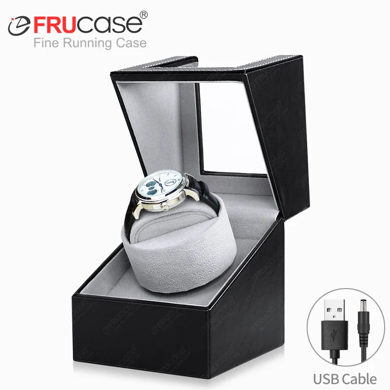 Automatic Watch Winder PU Watch Box