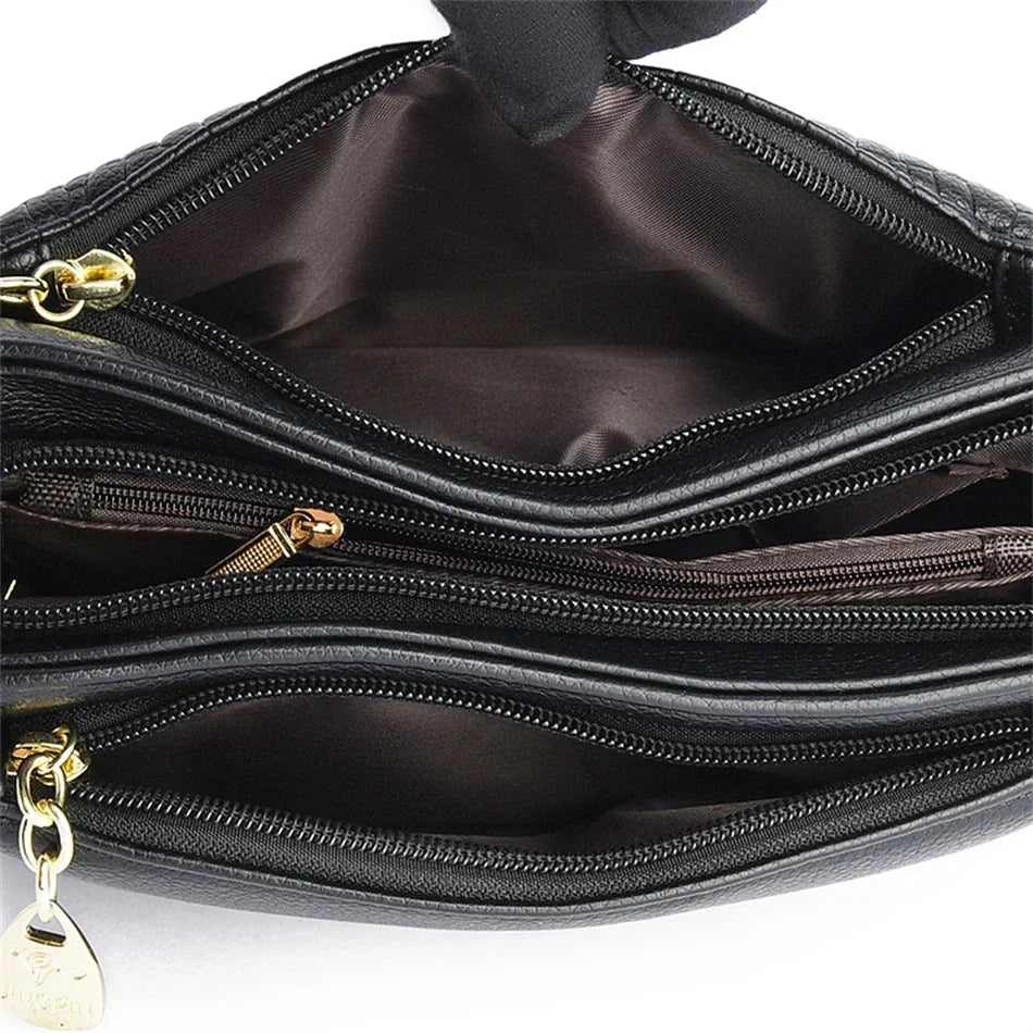 Large Capacity Women’s Leather Tote Handbag