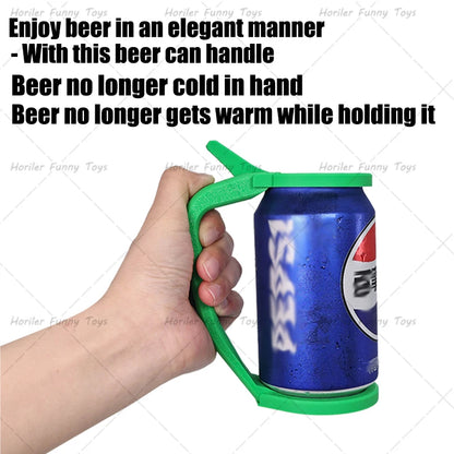 Reusable Beer Can Handle Holder Protector